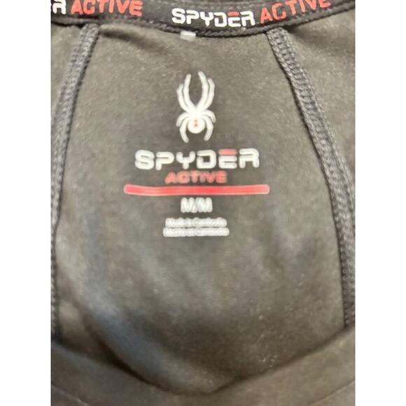 Spyder Active Black Long Sleeve Performance Base Layer Top – Women’s M - Picture 5 of 7